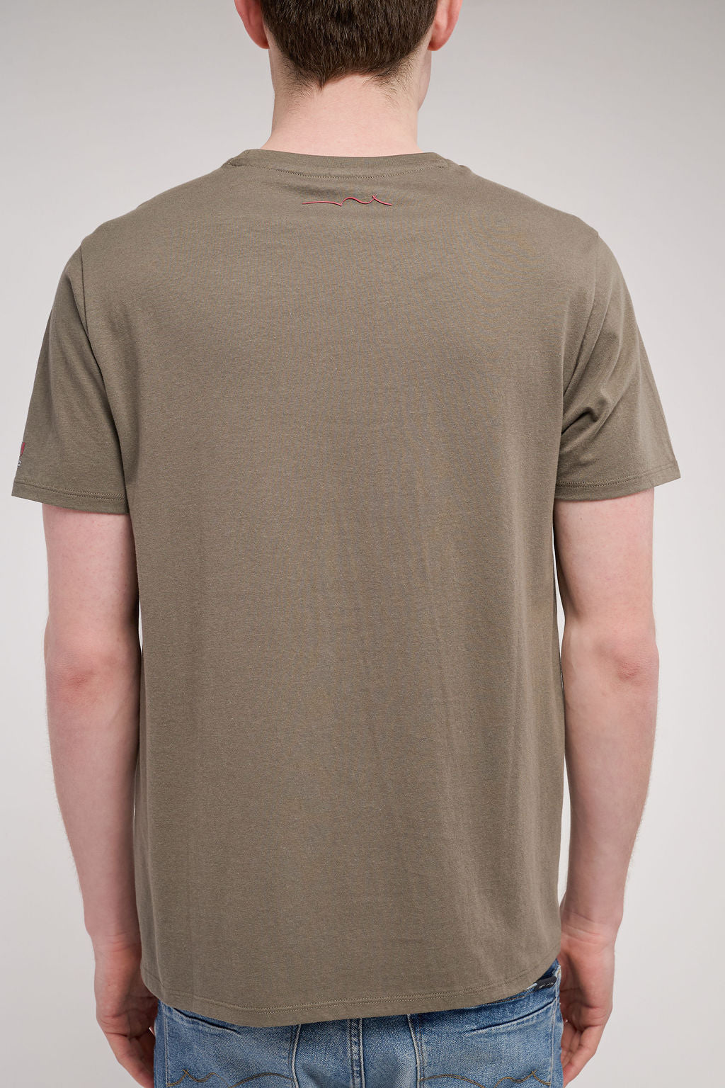 T-shirt col rond T-CARSO MC TURBULENCE KAKI