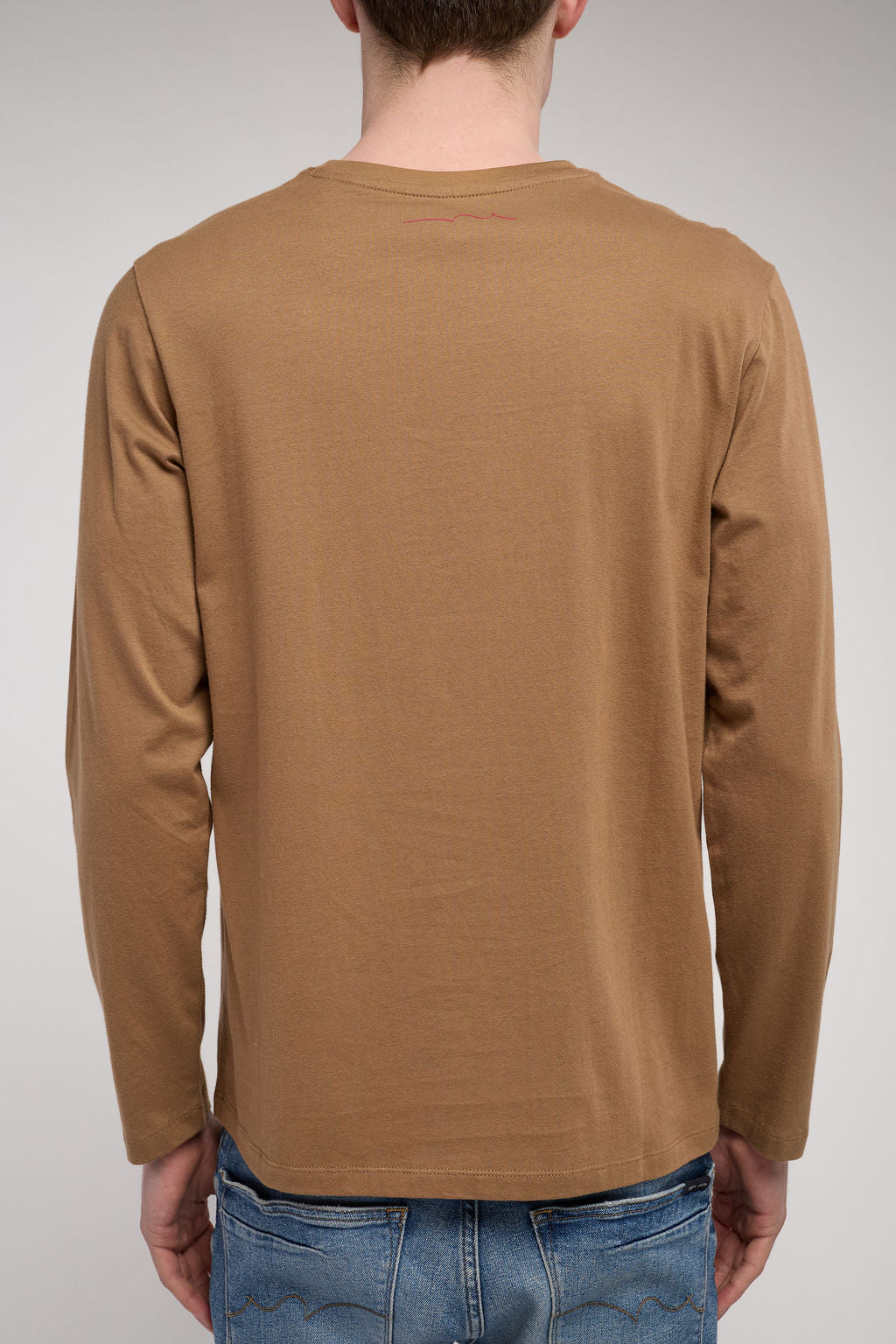 T-shirt col rond THE TEE 2 ML NOISETTE