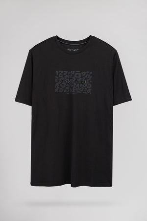 T-shirt col rond T-ARES MC NOIR
