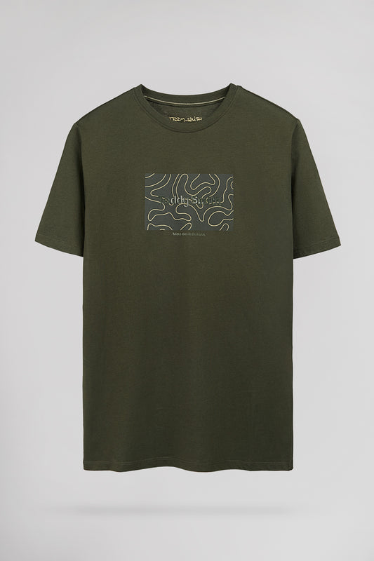 Achat T-shirt col rond T-ARES MC DEEP KAKI