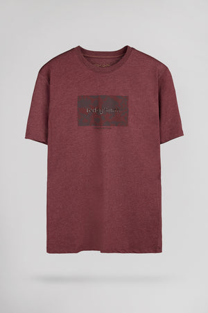 T-shirt T-ARES MC BORDEAUX FONCE CHINE