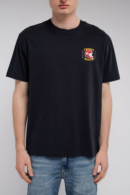 Achat T-shirt T-RUBBER MC DARK NAVY