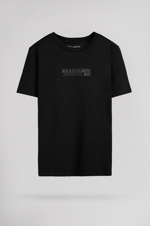 T-shirt col rond T-JOHN MC NOIR