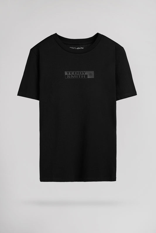 Achat T-shirt col rond T-JOHN MC NOIR