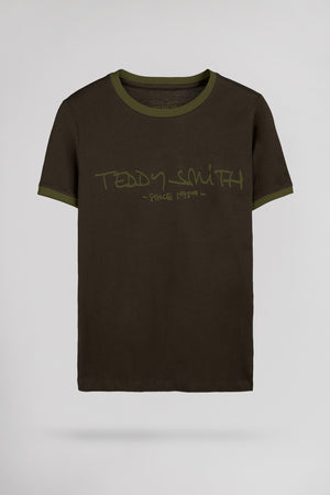 T-shirt col rond TICLASS MC GRIS ANTHRACITE
