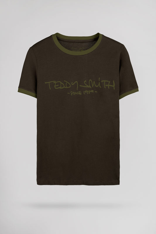 Achat T-shirt col rond TICLASS MC GRIS ANTHRACITE