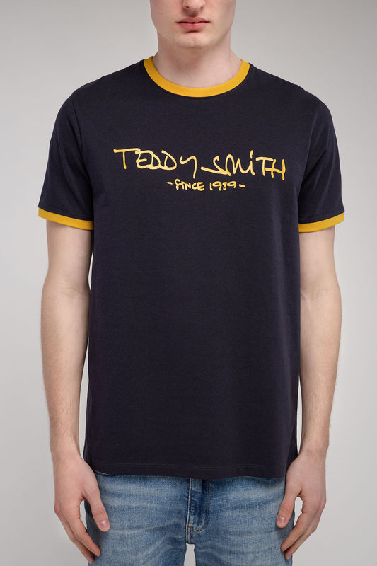 Achat T-shirt col rond TICLASS MC DARK NAVY
