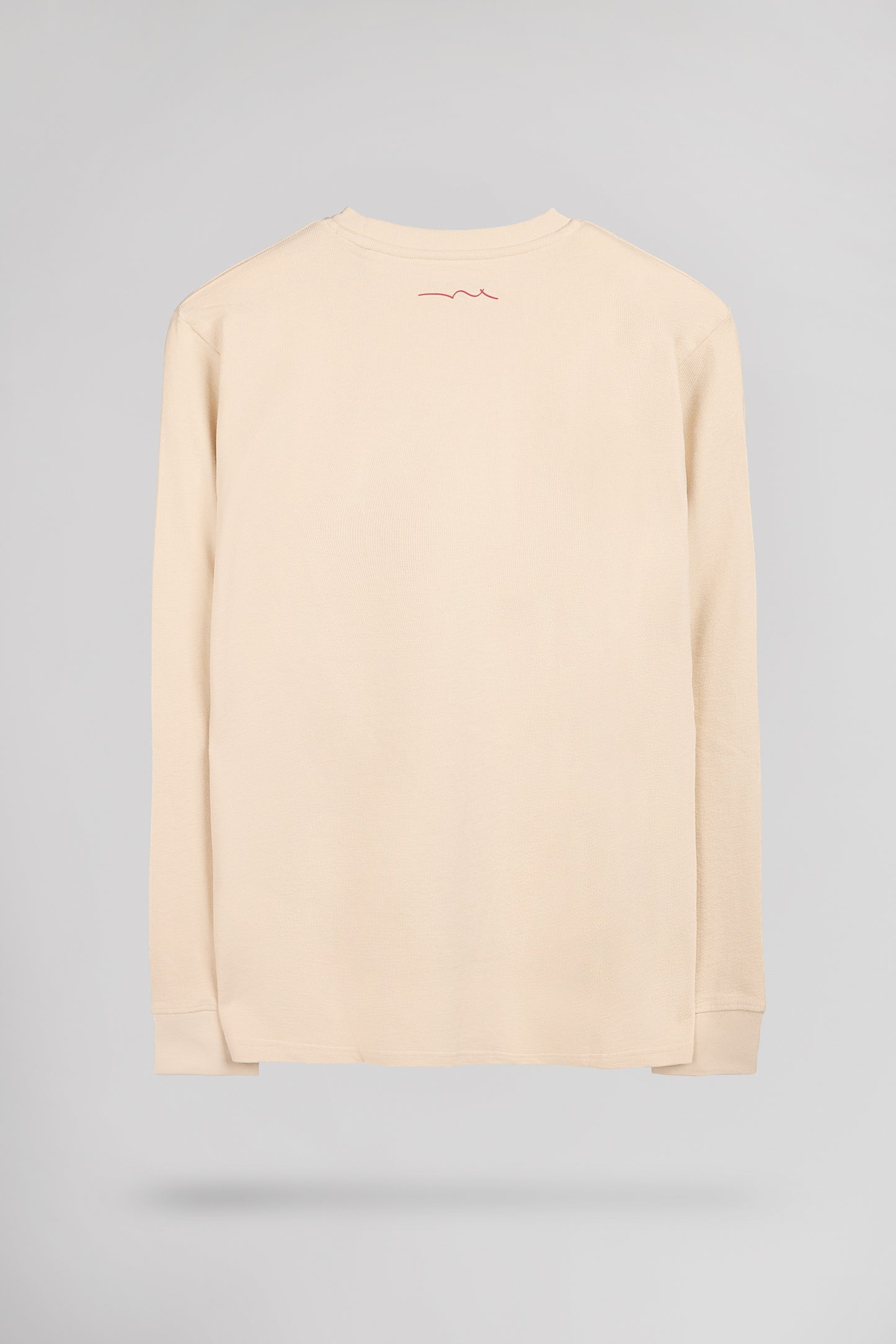 T-shirt col rond T-JAMESON ML CREAM