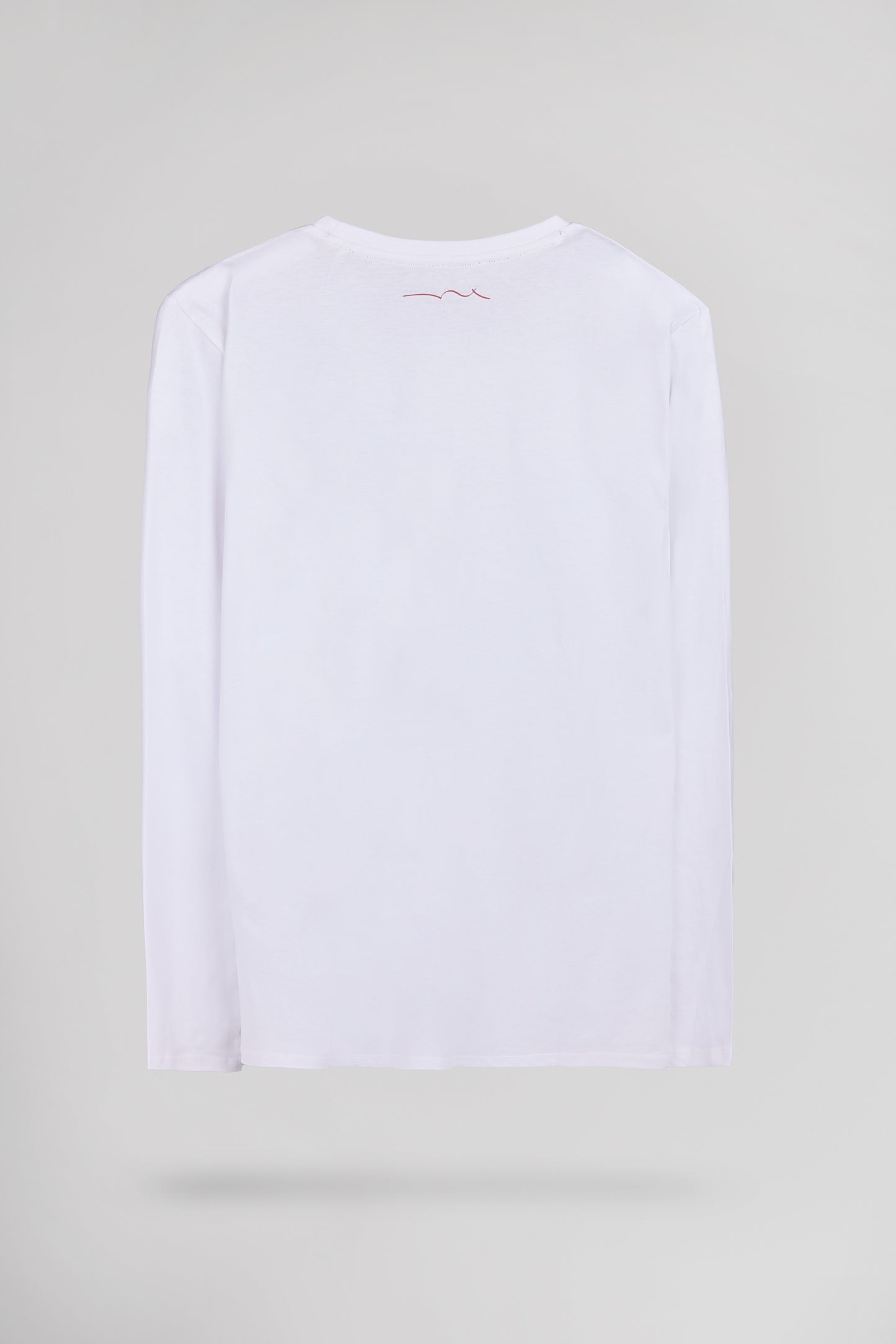T-shirt col rond T-JIM ML BLANC