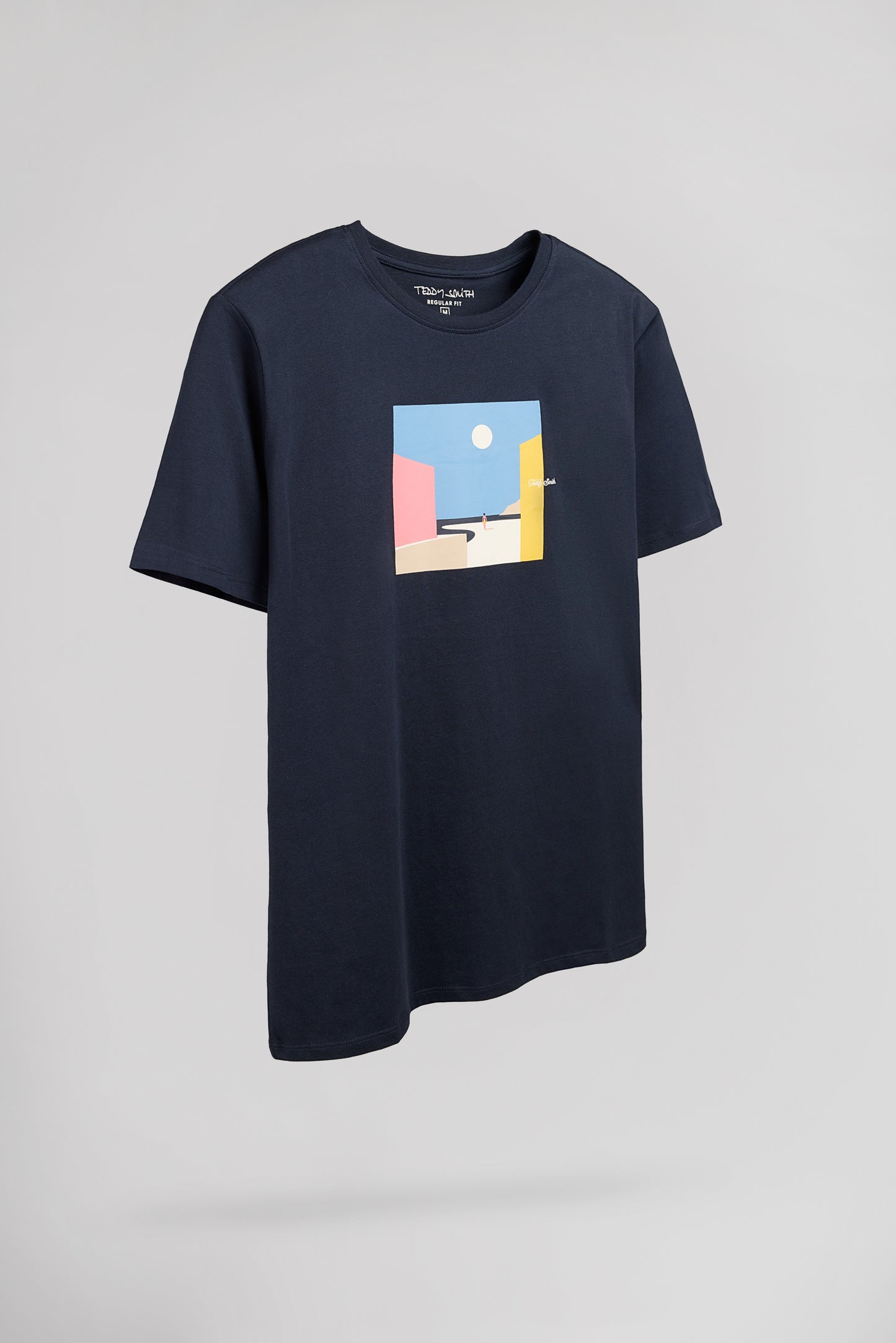 T-shirt col rond T-MINIMALIST MC TOTAL NAVY