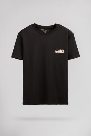 T-shirt col rond T-MOJITO MC CHARBON