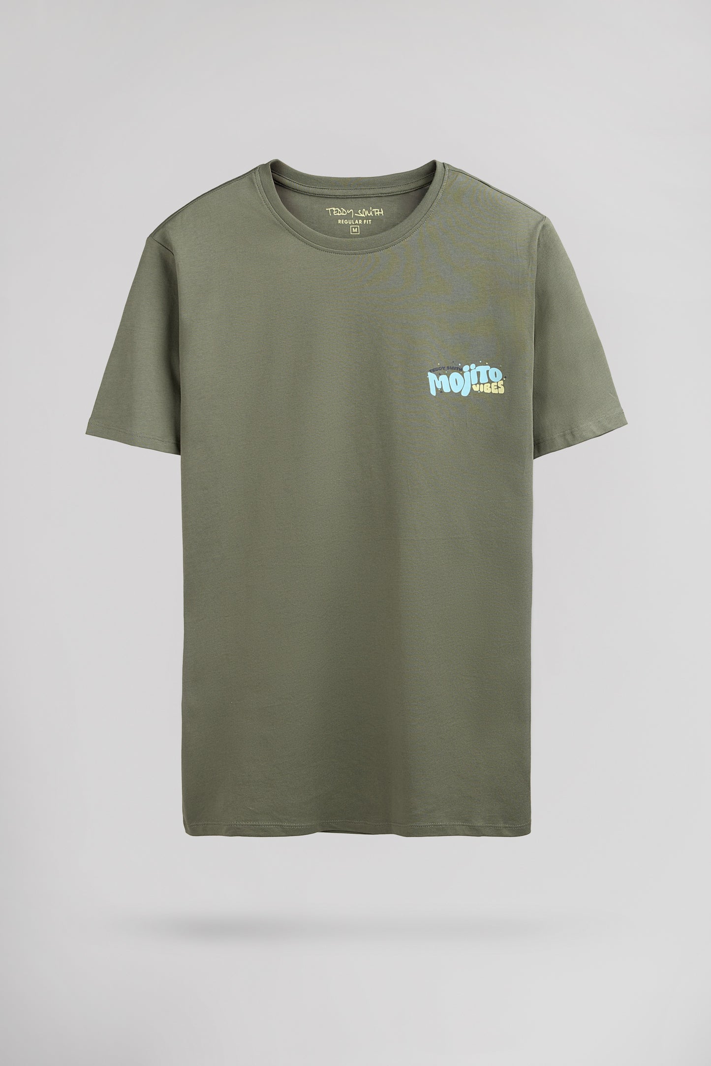 T-shirt col rond T-MOJITO MC MILITARY KAKI