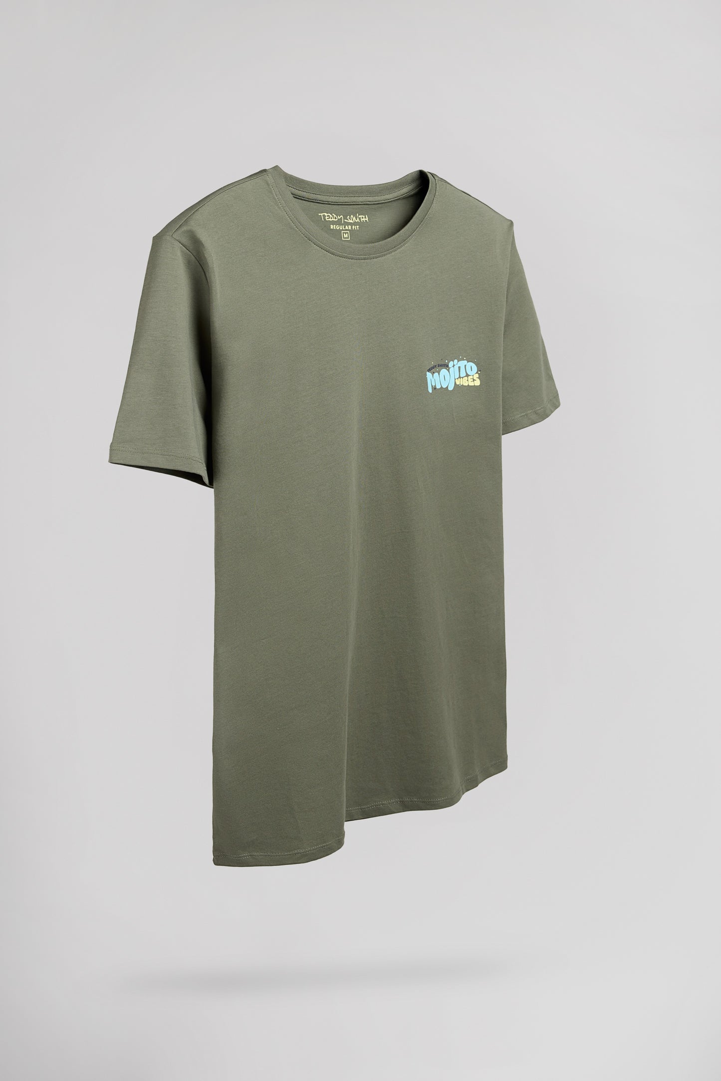 T-shirt col rond T-MOJITO MC MILITARY KAKI