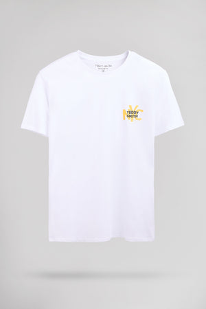 T-shirt col rond T-NYC MC BLANC
