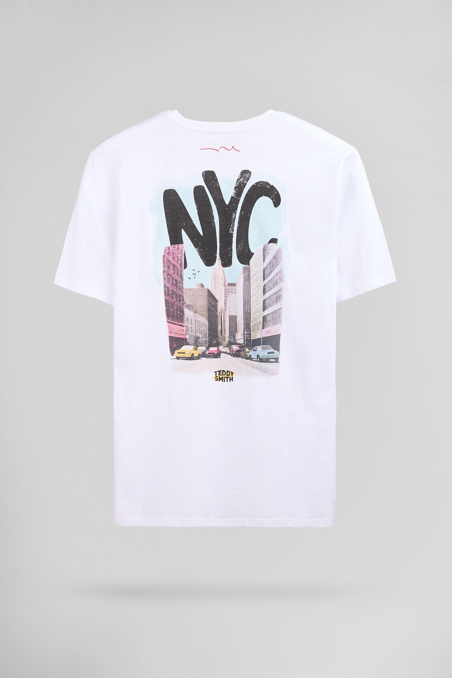 T-shirt col rond T-NYC MC BLANC