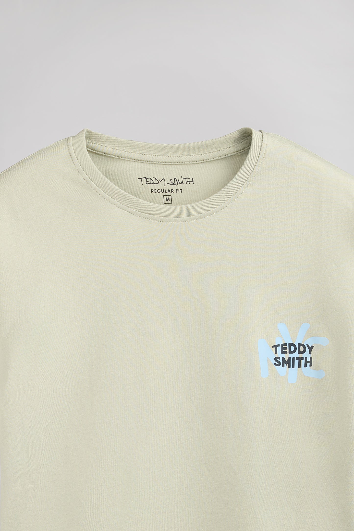 T-shirt col rond T-NYC MC VERT SAUGE