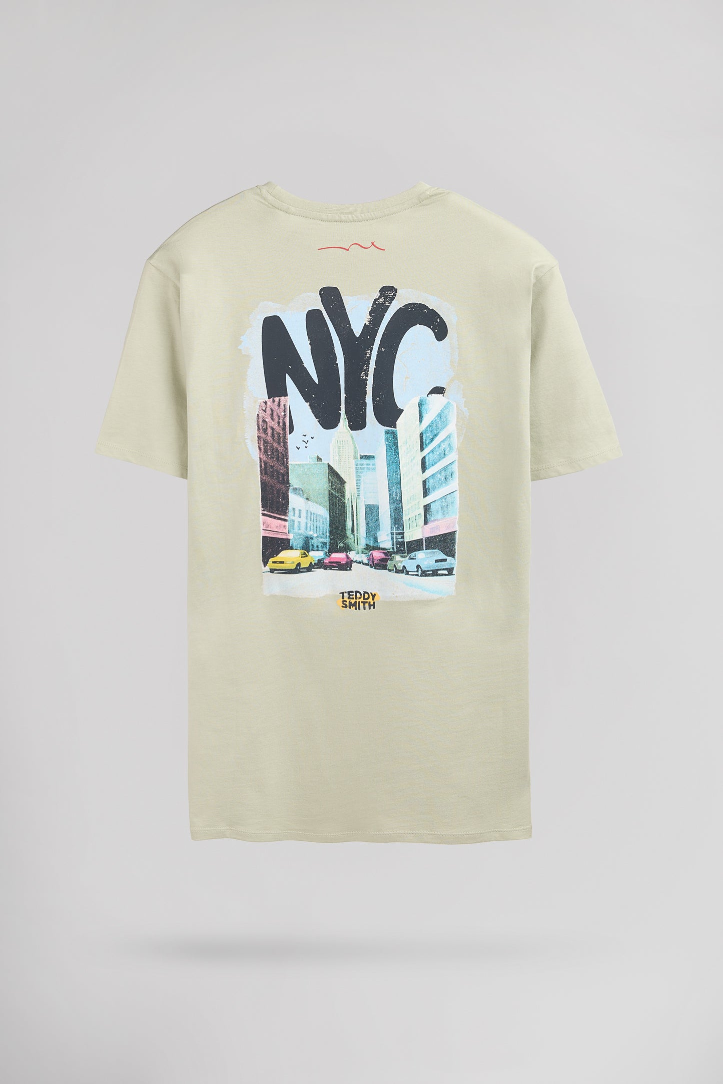 T-shirt col rond T-NYC MC VERT SAUGE