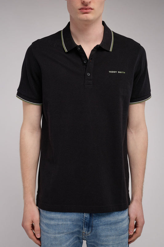 Achat Polo piqué PASIAN 2 MC NOIR