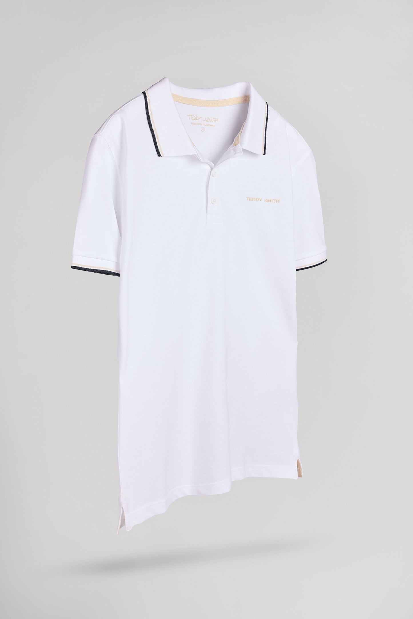 Polo piqué PASIAN 2 MC BLANC
