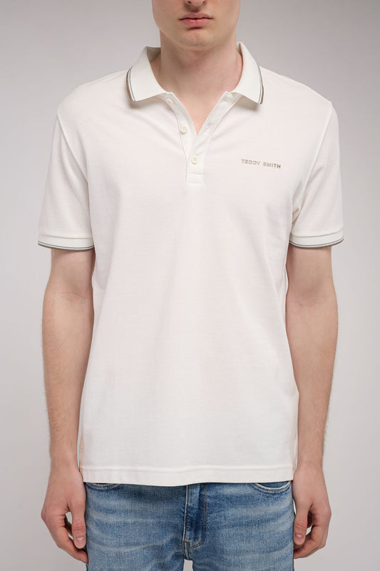 Achat Polo piqué PASIAN 2 MIDDLE WHITE