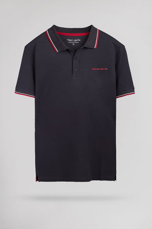 Polo piqué PASIAN 2 DARK NAVY