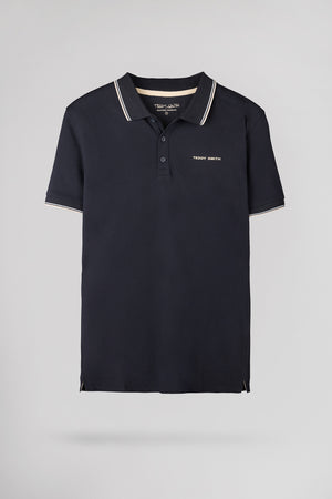 Polo piqué PASIAN 2 DARK NAVY