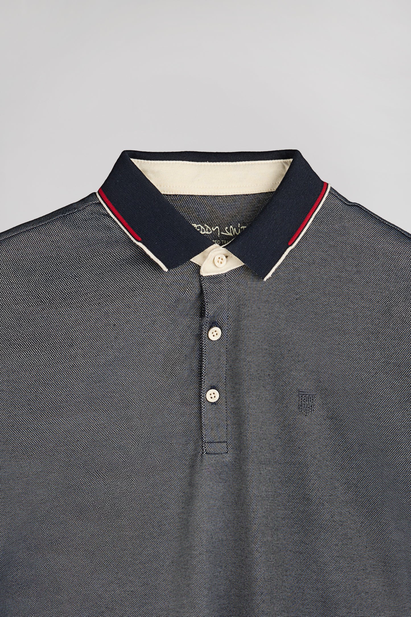 Polo piqué P-OXFORD MC DARK NAVY