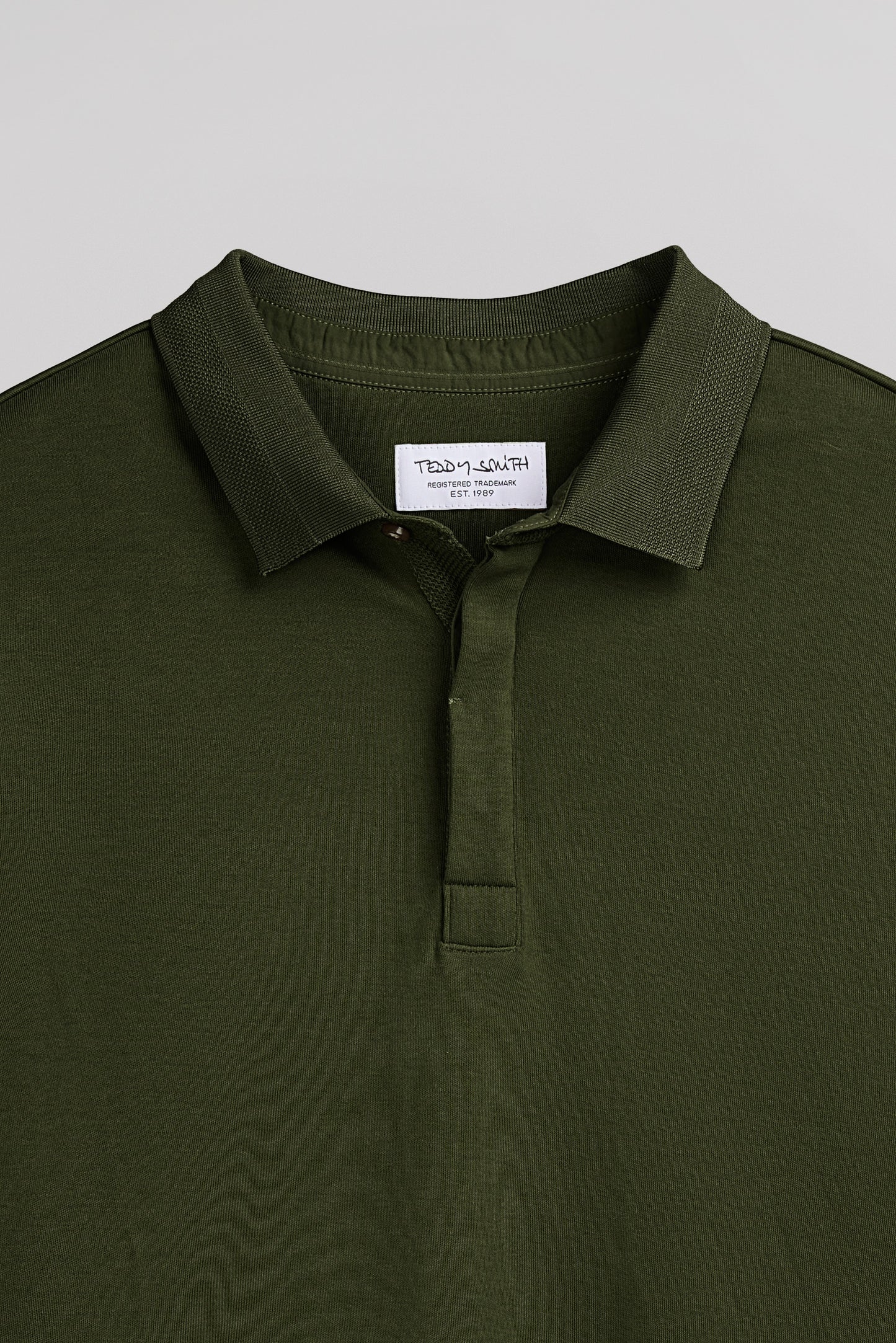 Polo manches longues P-ROBY ML DEEP KAKI