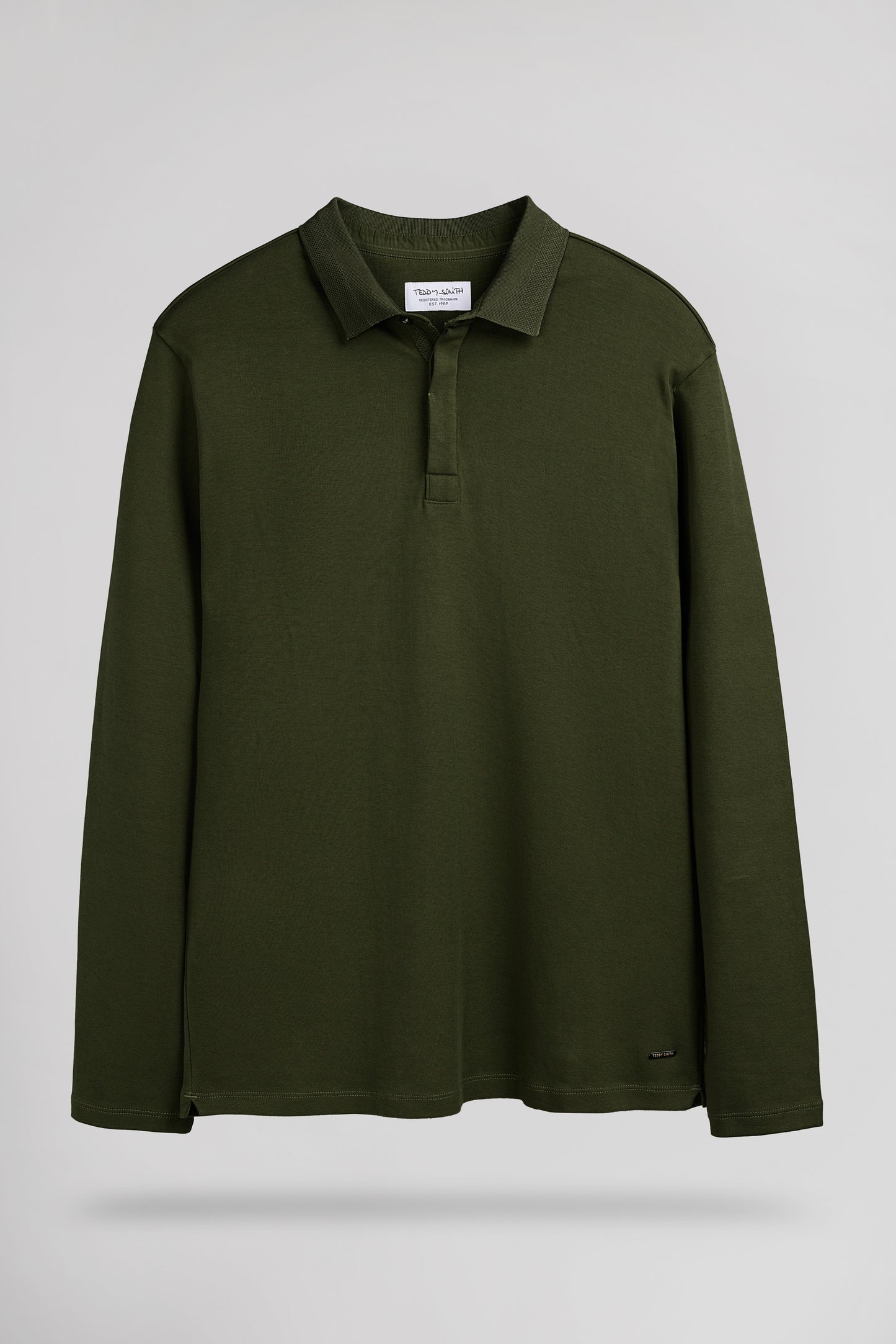 Polo manches longues P-ROBY ML DEEP KAKI