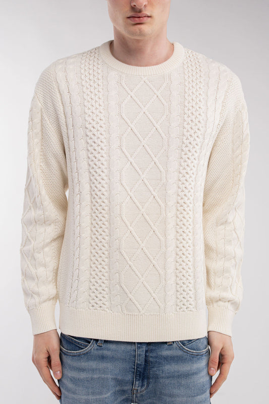 Achat Pull P-ARAN CREAM