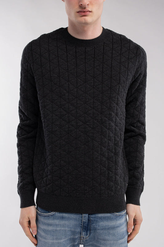 Achat Pull P-MARLOW MELANGE BLACK