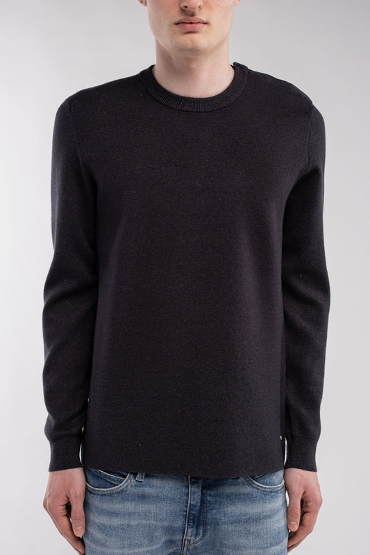 Achat Pull P-DRYSTAN MELANGE BLACK