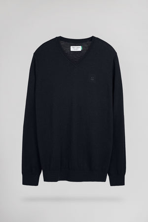 Pull P-MARTIN DARK NAVY CHINE
