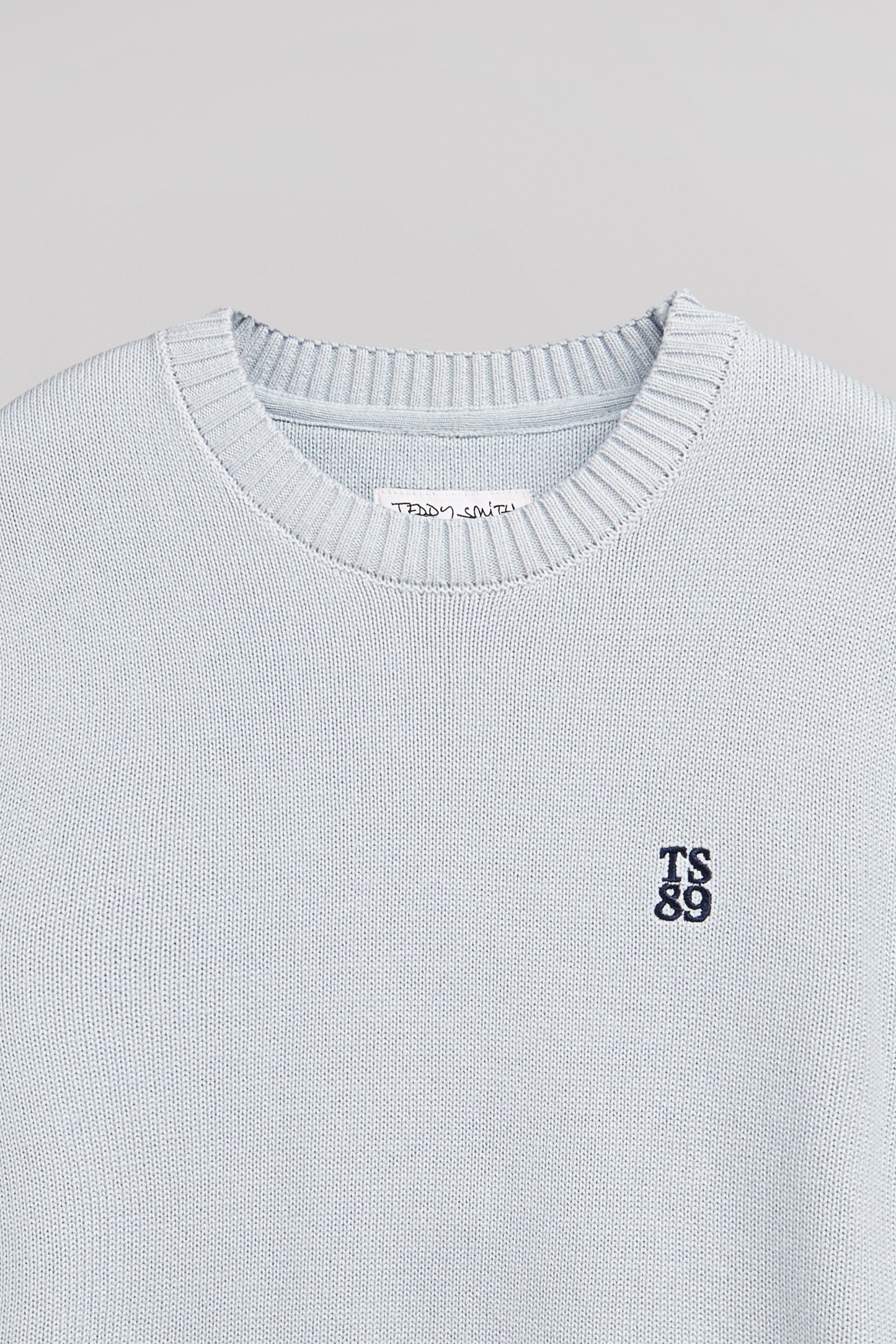 Pull col rond P-JIMMY BLUE SHIRT