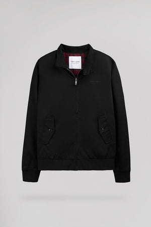 Blouson zippé en twill SANSON 2 NOIR