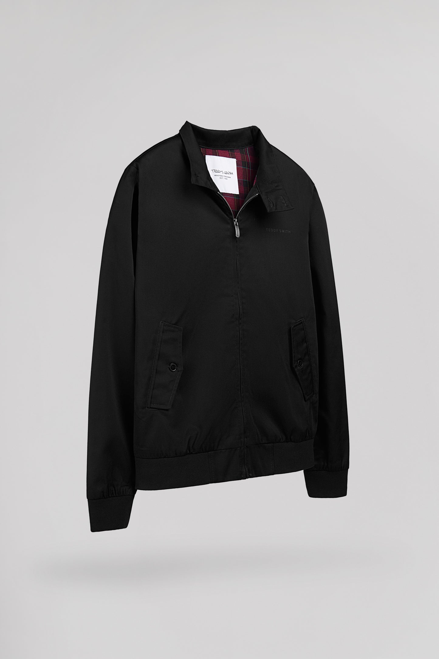 Blouson zippé en twill SANSON 2 NOIR