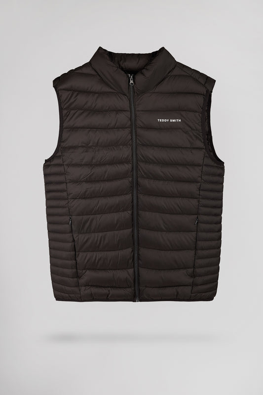 Achat Doudoune légère col montant sans manches B-TERRY KAKI FONCE