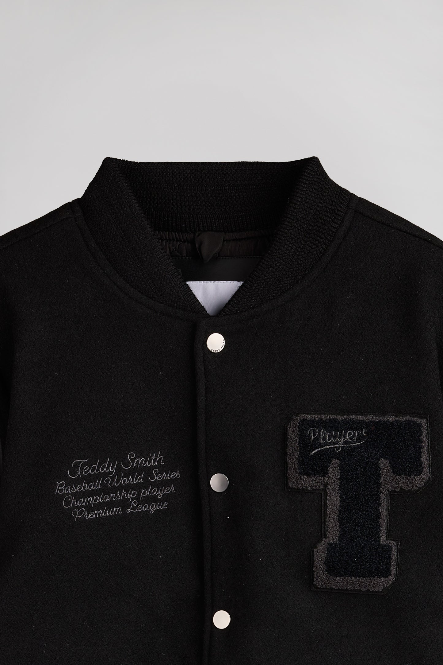 Blouson Teddy B-ROMEO CHARBON
