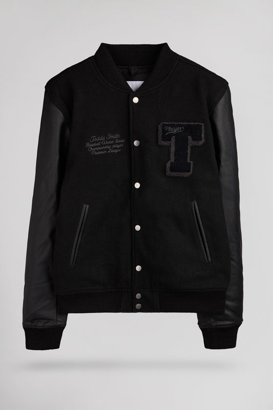 Achat Blouson Teddy B-ROMEO CHARBON
