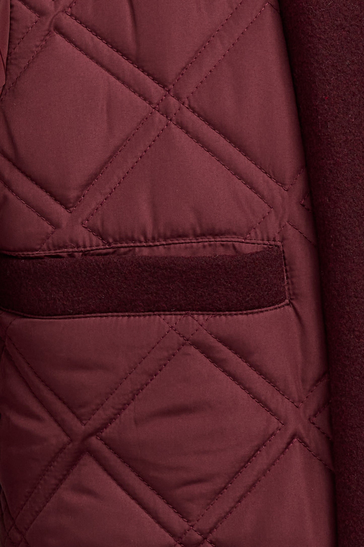 Blouson Teddy B-ROMEO BORDEAUX FONCE