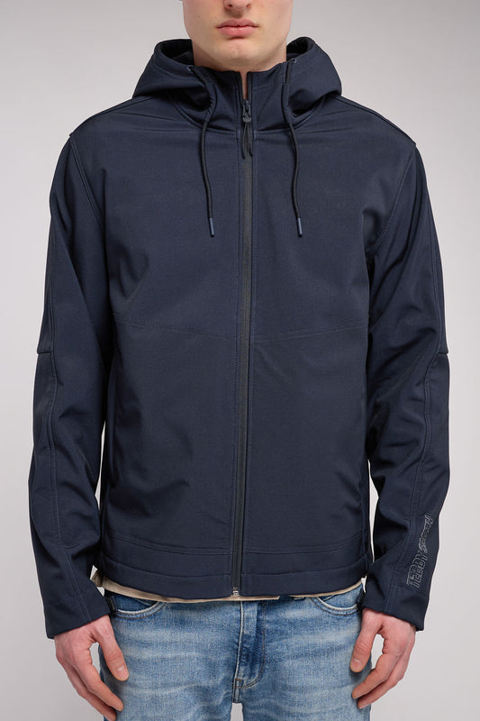 Achat Blouson zippé à capuche B-RENZO DARK NAVY