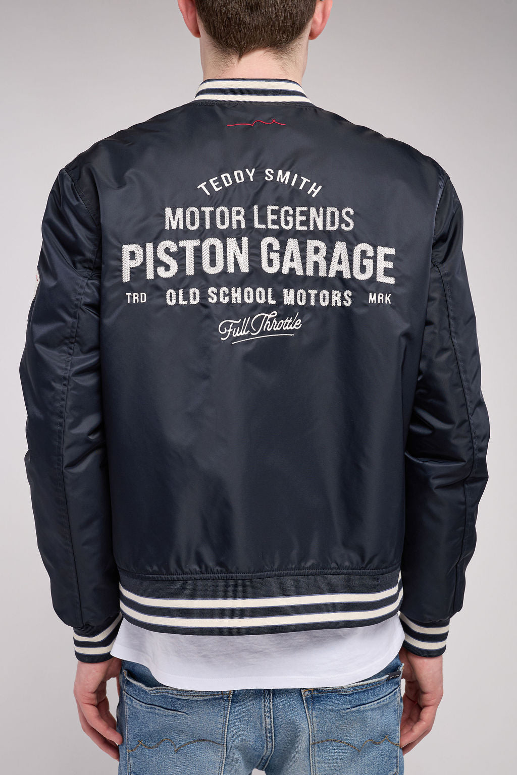 Blouson Teddy B-TIBALD DARK NAVY