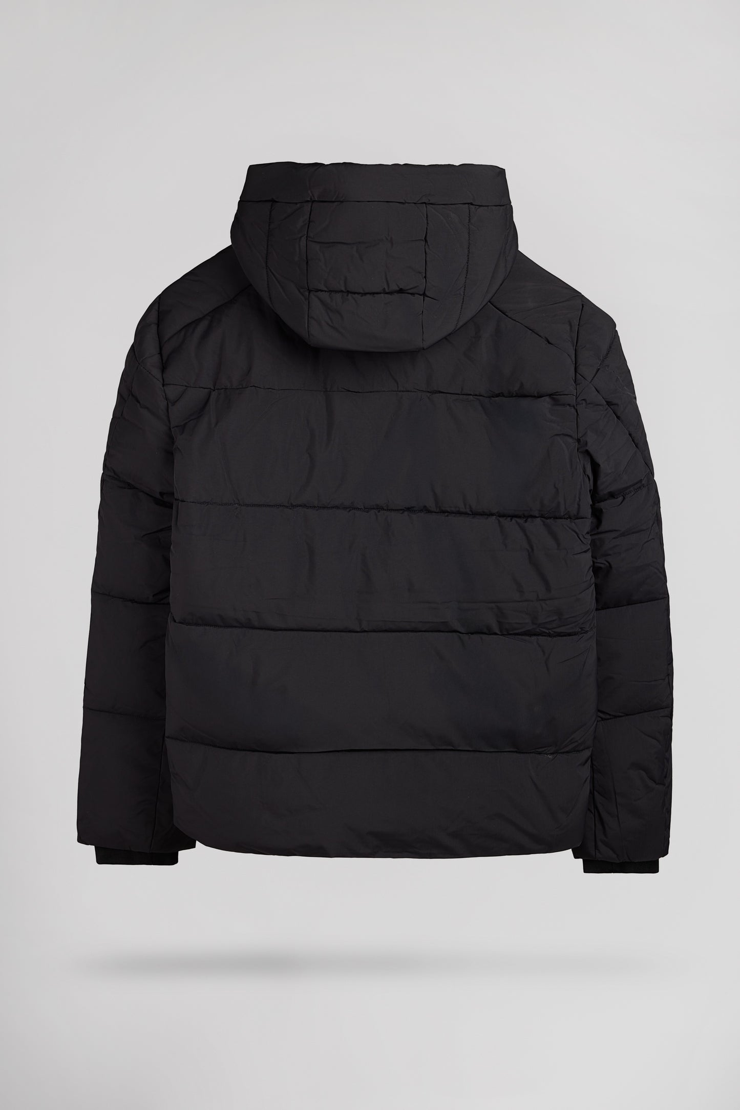 Blouson col montant à capuche amovible B-ELWIN NOIR