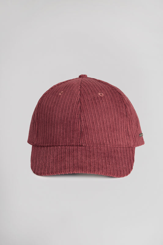 Achat Casquette en velours C-VALOU BORDEAUX FONCE