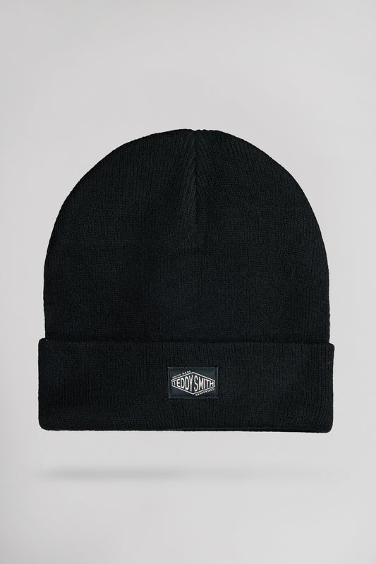 Achat Bonnet en tricot côtelé B-NEO NOIR