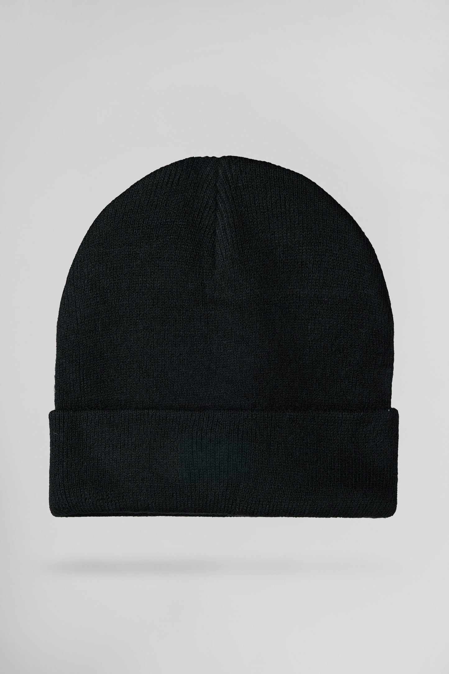 Bonnet en tricot côtelé B-NEO NOIR