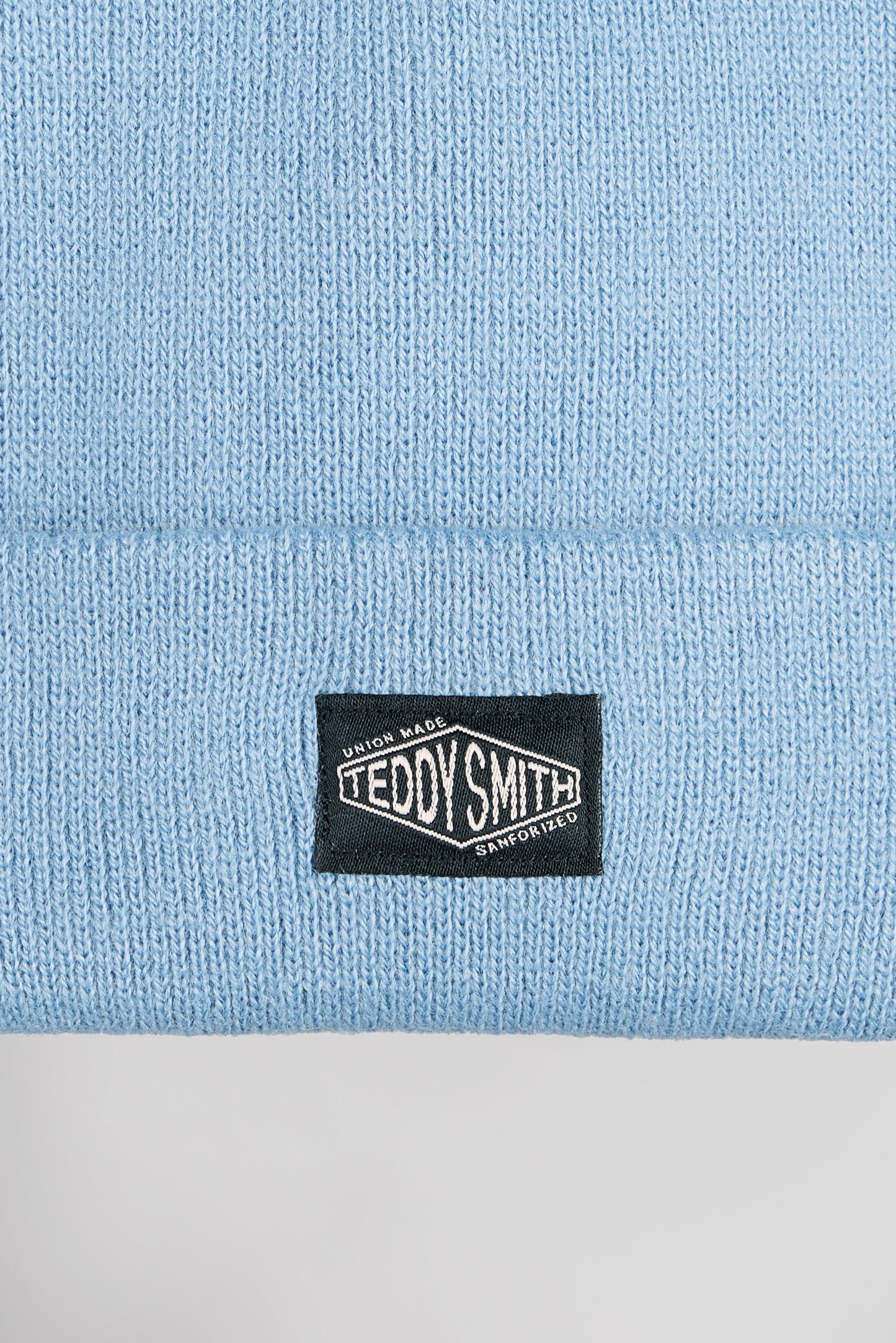Bonnet en tricot côtelé B-NEO BLEU GRIS