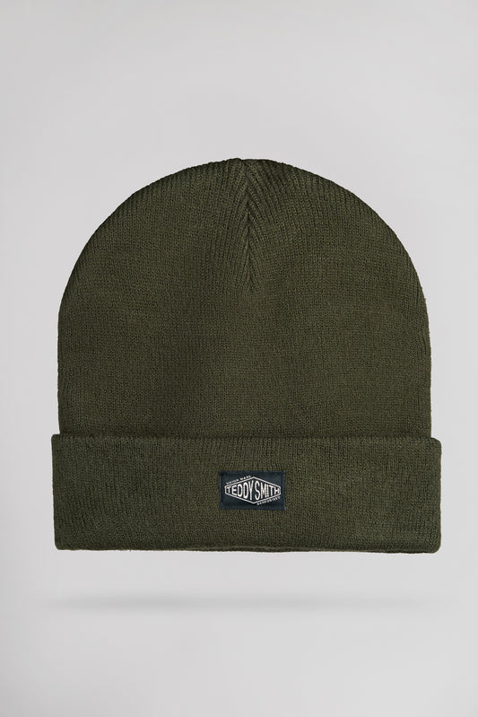 Achat Bonnet en tricot côtelé B-NEO RAVEN KAKI