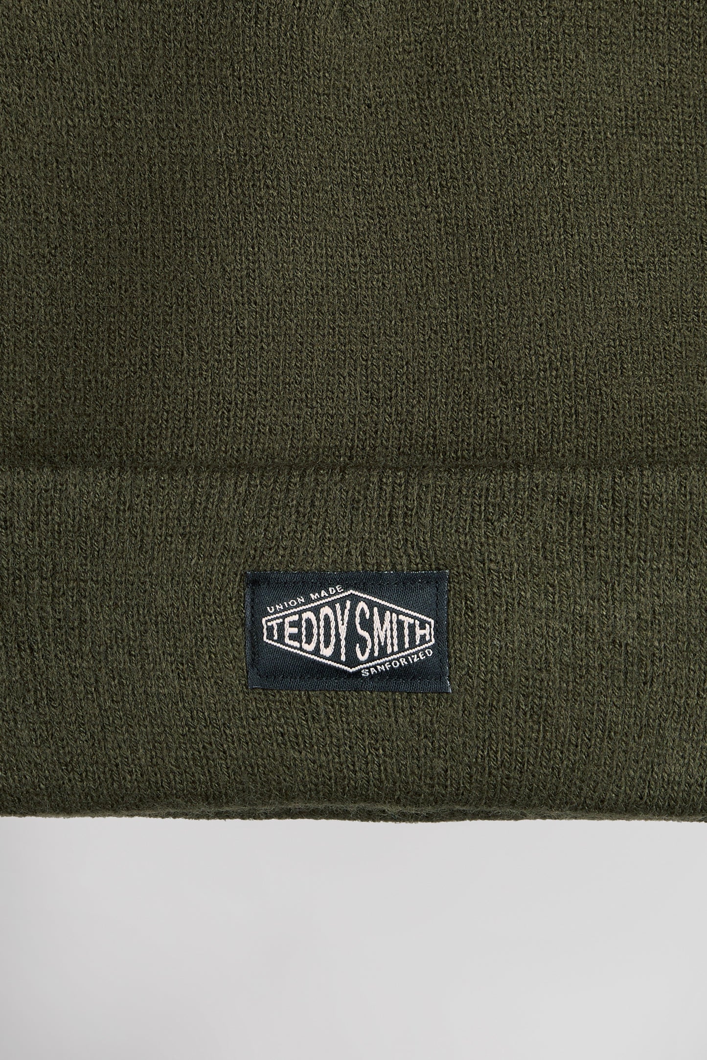 Bonnet en tricot côtelé B-NEO RAVEN KAKI