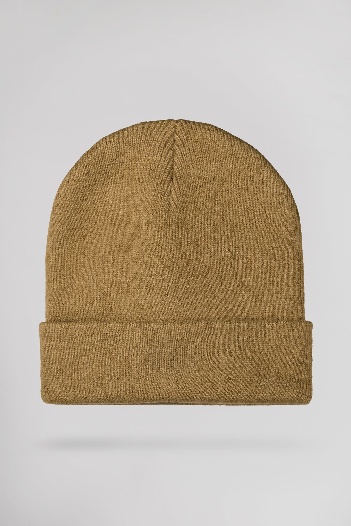 Bonnet en tricot côtelé B-NEO NOISETTE